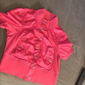 Vintage pink over top